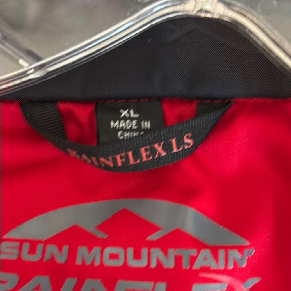 Sun Mountain Rainflex Red Performance Jacket - image 8